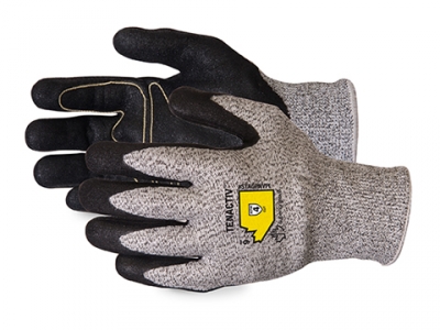 #STAGPNVPI - Superior Glove TenActiv™ Cut-Resistant and Anti-Vibration Gloves made with Black Micropore Nitrile Grip
