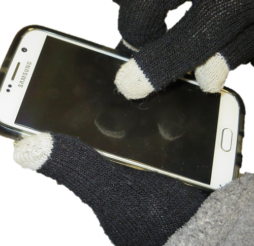 GL16 Portwest® Knitted Touchscreen Winter Gloves