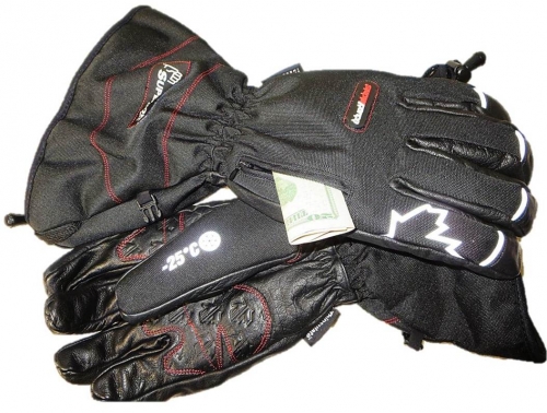 SnowForce™ Deluxe Buffalo Leather Palm Winter Gloves