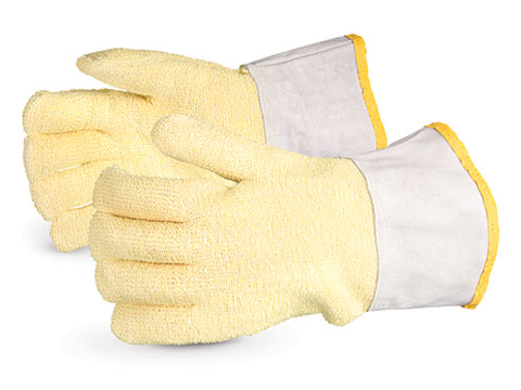 #TK835LG2 - Superior Glove® Dragon™ Terry Knit Kevlar Heat Resistant Glove