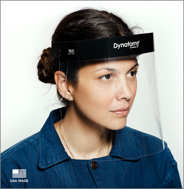 AntiFog Face Shields made in USA FDA Registered Face Visors Hospital Spit Guards