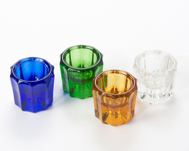 #GDD Plasdent Glass Dappen Dishes (Red, Blue, Green or Amber)
