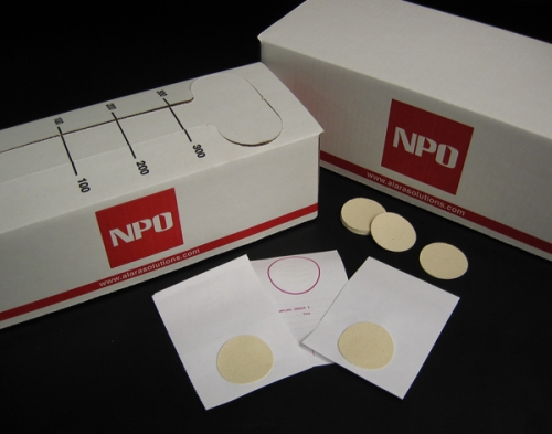 Eichrom NPO® Bulk Radiation Sampling Smears