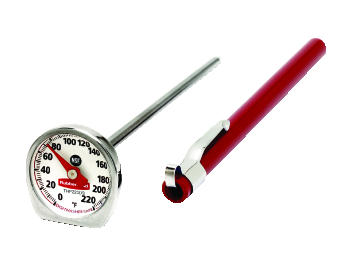 Rubbermaid® Commercial Pelouze® Industrial-Grade Thermometer Pocket-pen-sized thermometer 