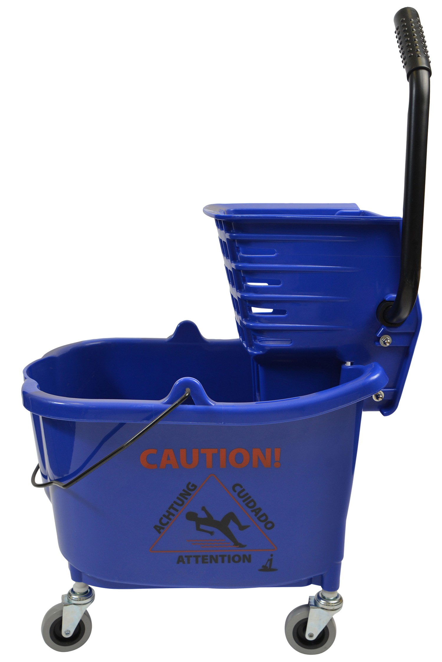 Side Press Wringer Mop Buckets Mopping Combo Colored Mop Buckets