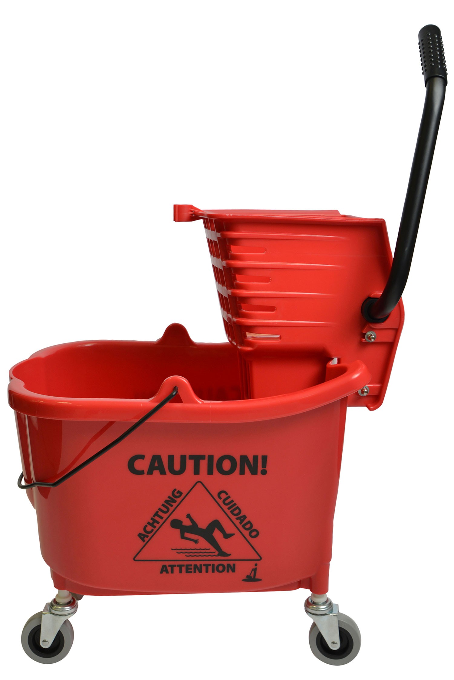 Side Press Wringer Mop Buckets Mopping Combo Colored Mop Buckets
