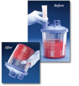 #02-01592CG02 SaniSorb® Medical Liquid Solidifier Pre-Measured 15 Gram Rupturing Pouches