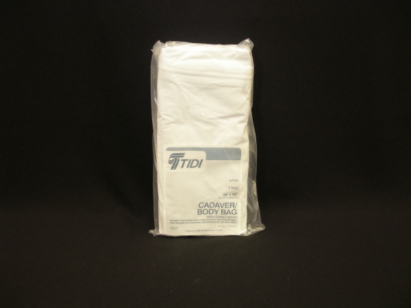 #950259 TIDI® Adult Post Mortem Cadaver Bag - Curved Zipper