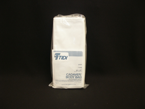 950359 TIDI® Adult Post Mortem Cadaver Bag w/ Straight Zipper