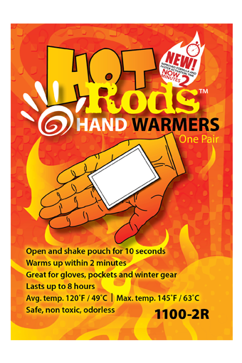 OCC1100-10R OccuNomix Regular Hot Rods™ Heat Packs Hand/Ear Warmers