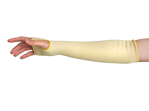 KWAC Superior Glove® Contender™ Para-aramid Cut-Resistant Knit Sleeves w/ Optional Thumbhole
