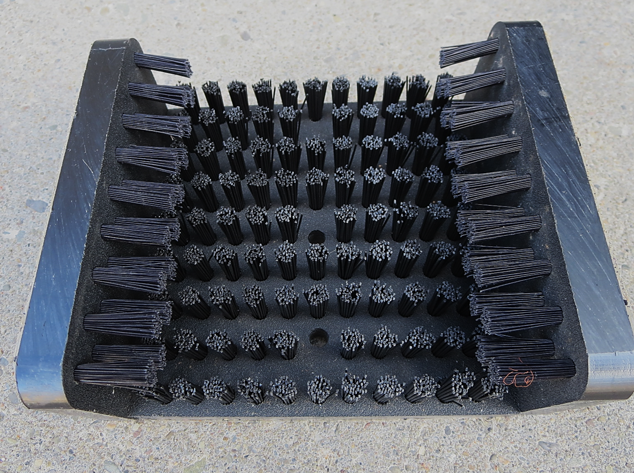 industrial boot scrubber
