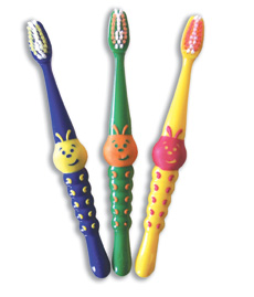 #10771 Oraline® Stage 2 Caterpillar Child Toothbrushes