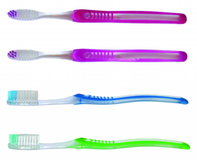 #16960 Oraline® Adult Clear Discount Toothbrushes