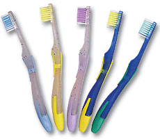 #10770B OraBrite® Stage 3 OraDent Premium Sparkle Child Toothbrushes