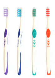 #16991 OraBrite® OraDent Professional Adult Toothbrushes w/ Compact Head