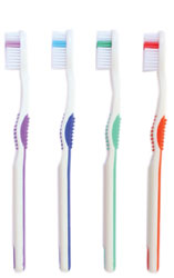 #16659B Oraline® Premium A Adult Toothbrushes w/ Compact Head