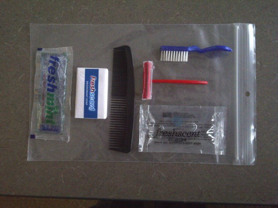 Intermediate Inmate Security Hygiene Kit Inmate Hygiene Kits Correctional Hygiene Kits