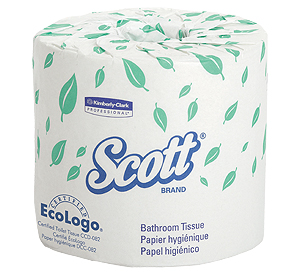Kimberly Clark® Professional 0446 Scott® 2-Ply Standard Bathroom Tissue Rolls