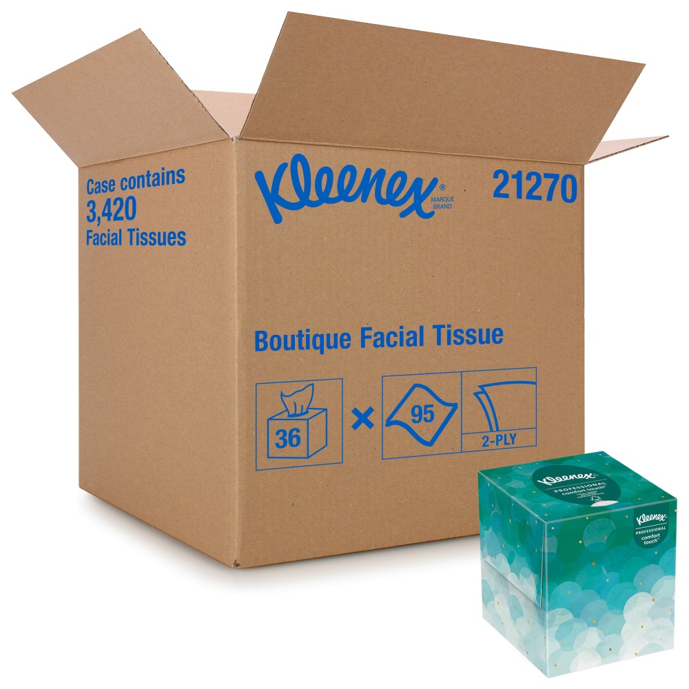 Kimberly Clark® Professional Kleenex® 21270 Boutique 2-Ply Facial Tissue
