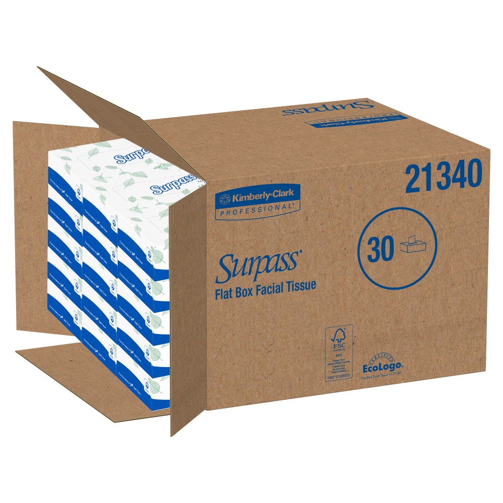 Kimberly Clark® Professional Surpass® 21340 2-Ply Facial Tissue