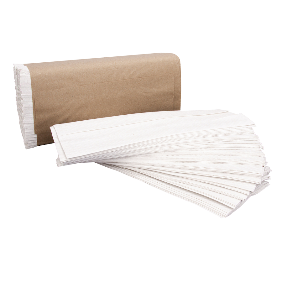 Right Choice™ Paper CFold Towels 1Ply White CFold Hand Towels