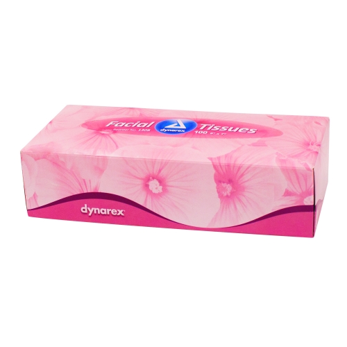 1308 Dynarex® 2-Ply Facial Tissues