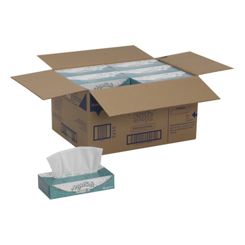 Georgia Pacific Angel Soft® 48580 Facial Tissue (30/100ct)