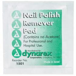 1501 Dynarex® Nail Polish Remover Pads