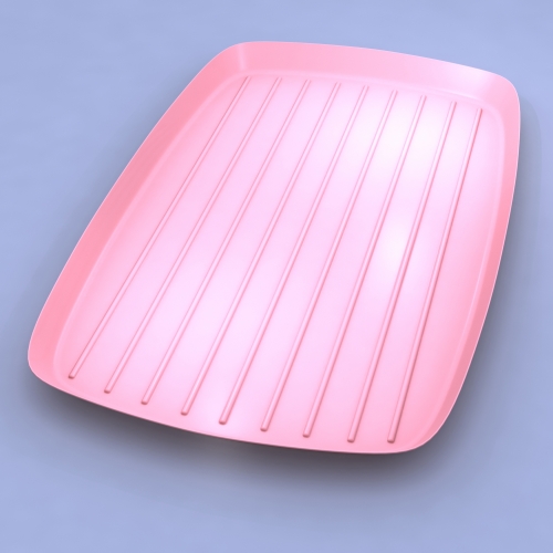 4221 Dynarex® Plastic bedside Trays