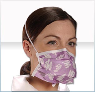 608 PD Alpha ProTech® Purple Designer Critical Cover® PFL® Masks w/ Magic Arch® & Twist Seal® (Headband) 